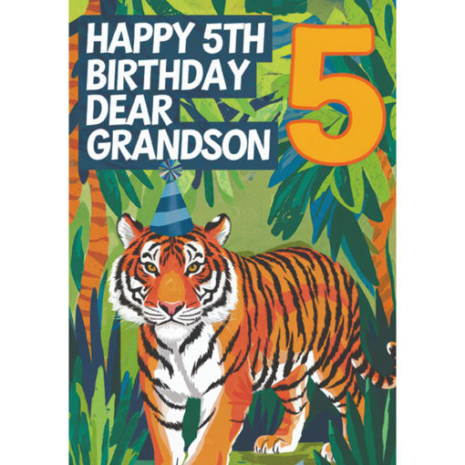 Picture of HAPPY 5TH BIRTHDAY GRANDSON